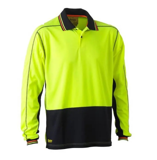 Picture of Bisley, Hi Vis Polyester Mesh Polo